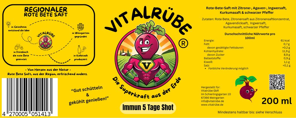 Vitalrübe MIX 12er Pack